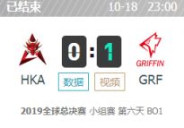 LOLS9全球总决赛10月18日小组赛HKA vs GRF比赛视频